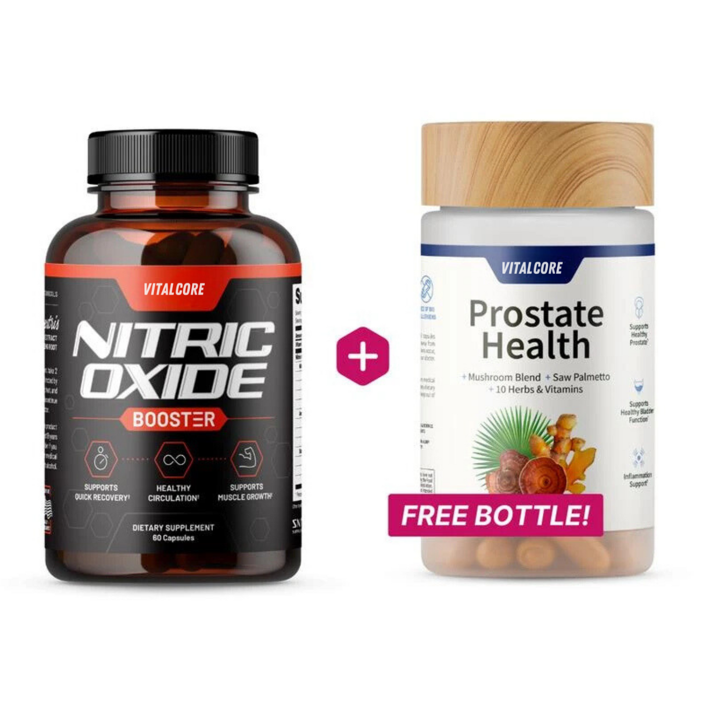 Nitrix Oxide Booster + Free Prostate Health Bundle