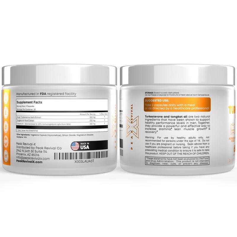 Turkestrone & Tongkat Ali